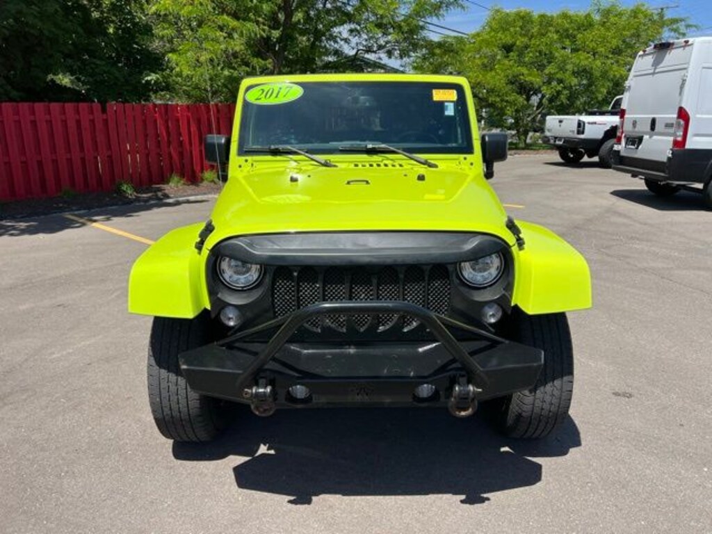 Certified 2017 Jeep Wrangler Unlimited Sahara SUV