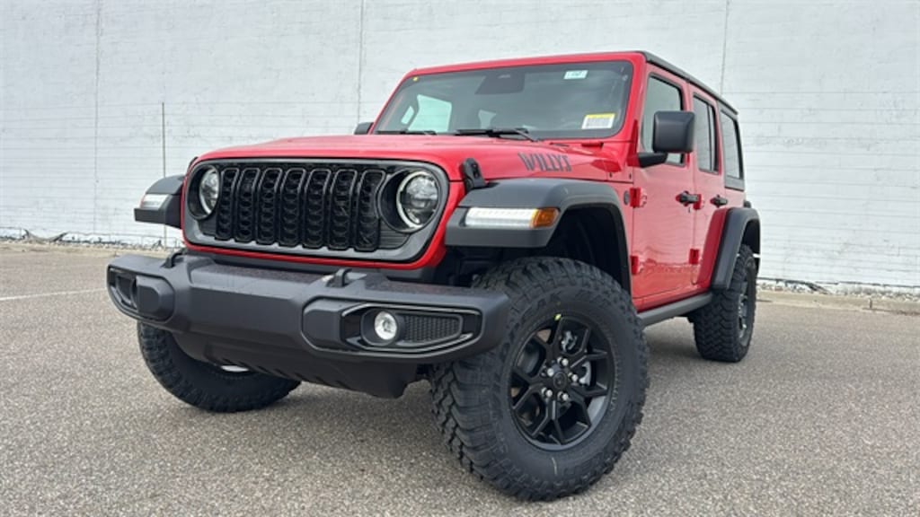 New 2026 Jeep Wrangler 4-DOOR WILLYS Sport Utility