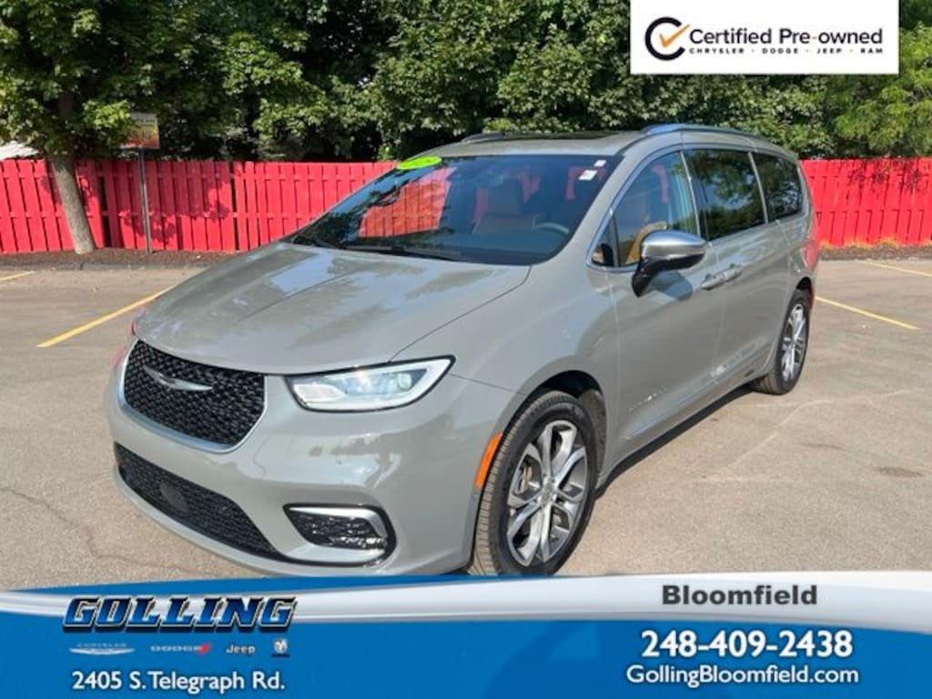 Certified 2025 Chrysler Pacifica Pinnacle Minivan/Van