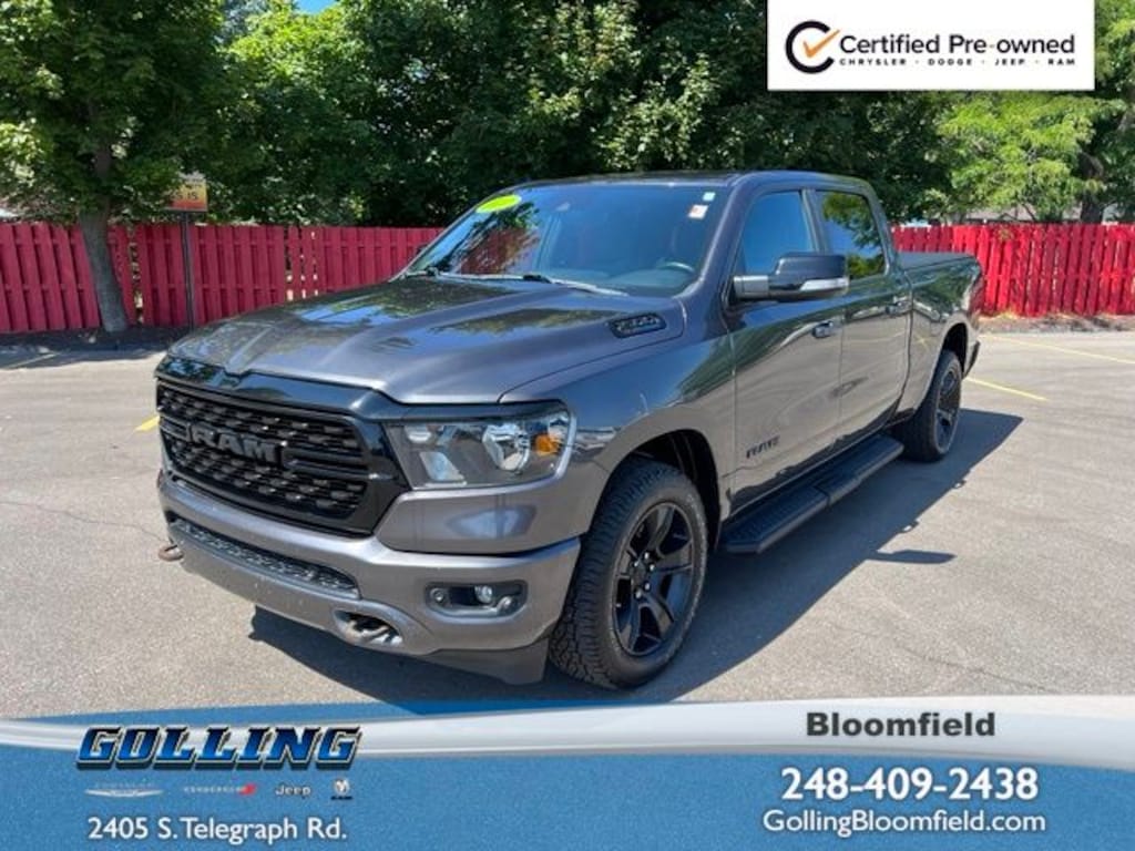 Certified 2022 Ram 1500 Big Horn/Lone Star Truck