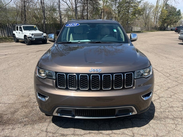 Certified 2020 Jeep Grand Cherokee Limited with VIN 1C4RJFBG7LC226251 for sale in Bloomfield, MI