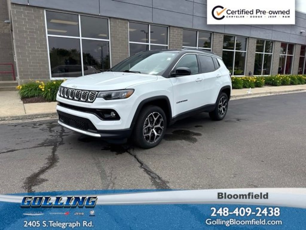 Certified 2025 Jeep Compass Limited SUV