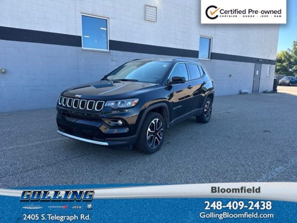 Certified 2023 Jeep Compass Limited SUV