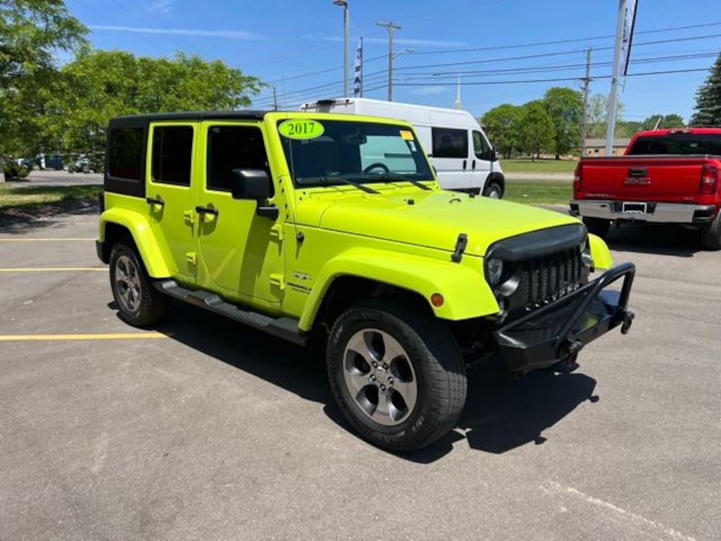 Certified 2017 Jeep Wrangler Unlimited Sahara SUV