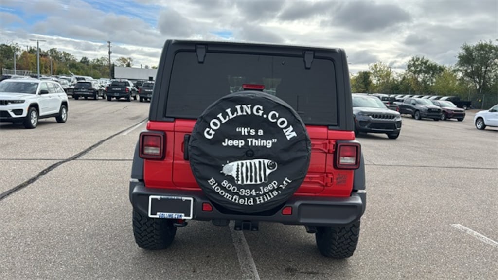 New 2026 Jeep Wrangler 4-DOOR WILLYS Sport Utility