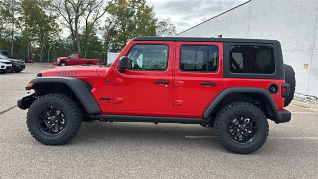 New 2026 Jeep Wrangler 4-DOOR WILLYS Sport Utility