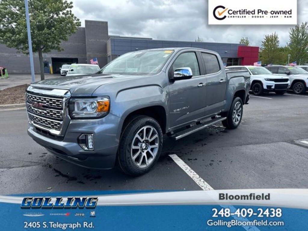 Certified 2021 GMC Canyon Denali Truck