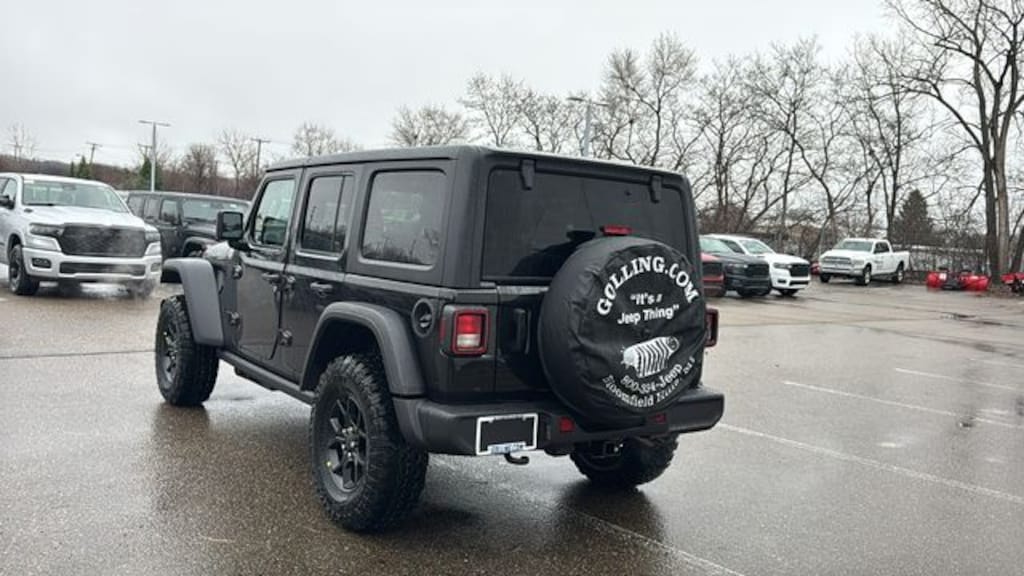 New 2026 Jeep Wrangler 4-DOOR WILLYS Sport Utility
