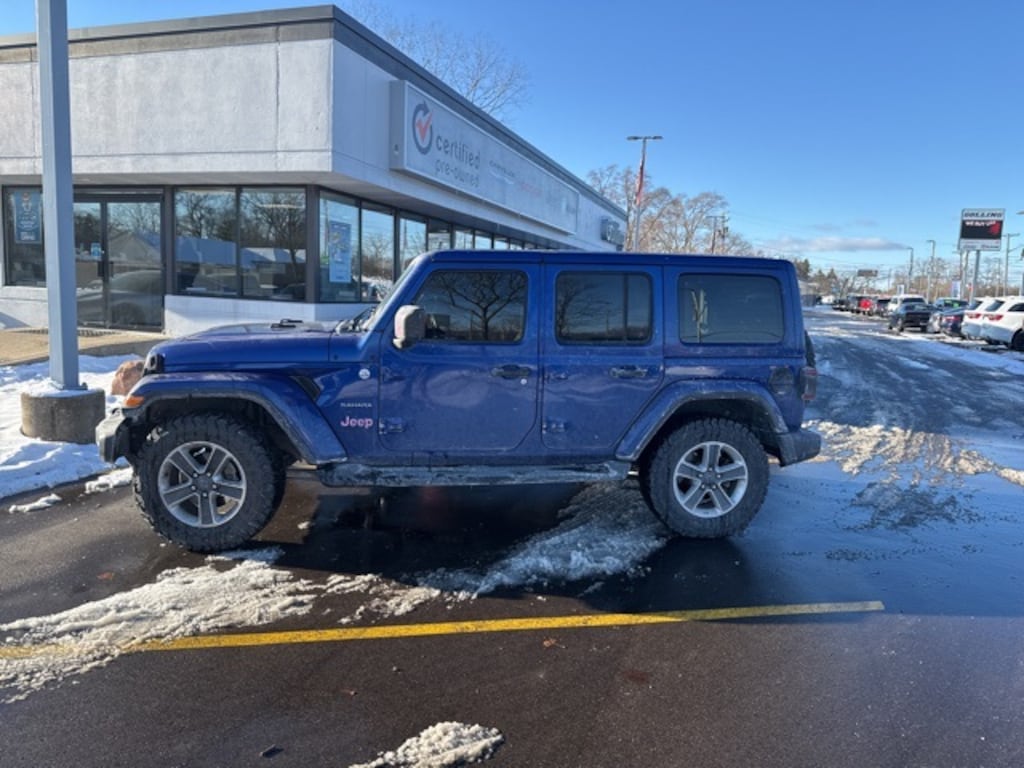 Certified 2018 Jeep Wrangler Unlimited Sahara SUV