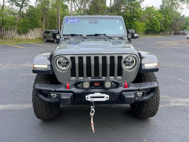 Certified 2019 Jeep Wrangler Unlimited Rubicon with VIN 1C4HJXFN4KW579795 for sale in Bloomfield, MI