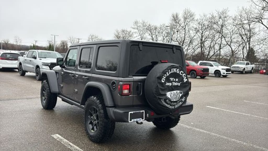 New 2026 Jeep Wrangler 4-DOOR WILLYS Sport Utility
