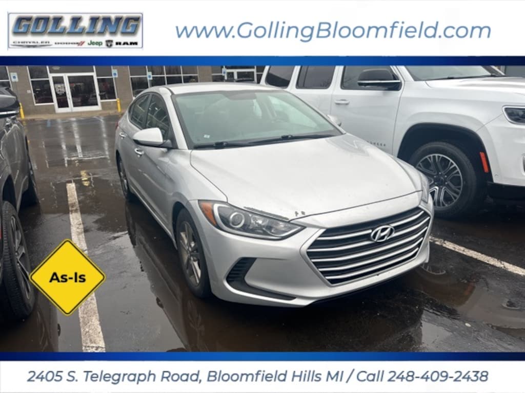 Used 2017 Hyundai Elantra SE Sedan