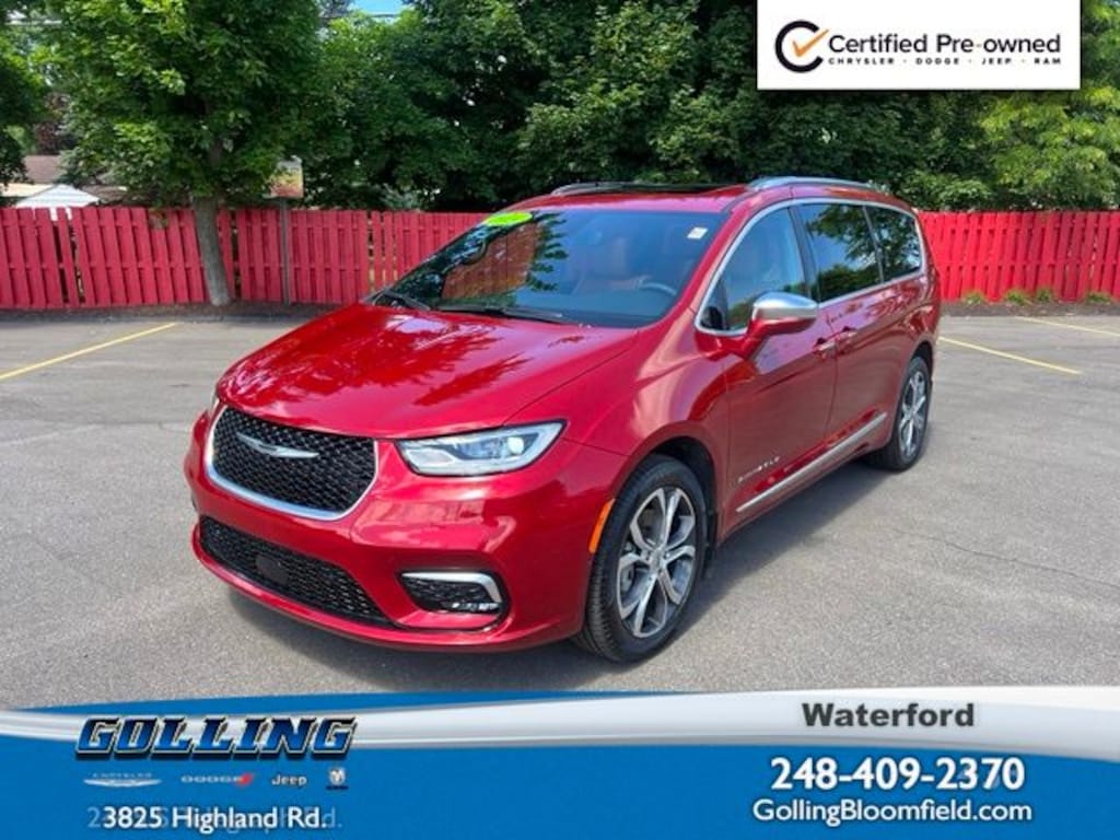 Certified 2024 Chrysler Pacifica Pinnacle Minivan/Van
