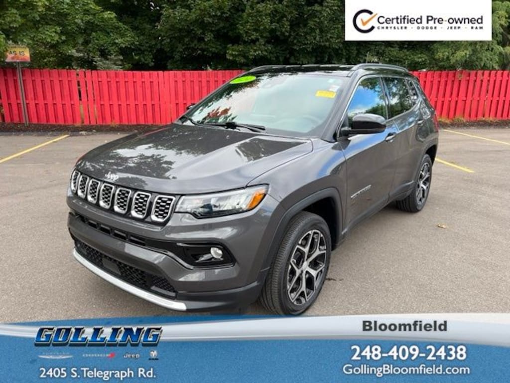 Certified 2024 Jeep Compass Limited SUV