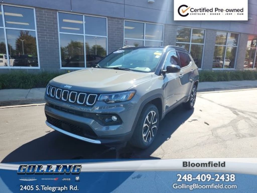 Certified 2023 Jeep Compass Limited SUV
