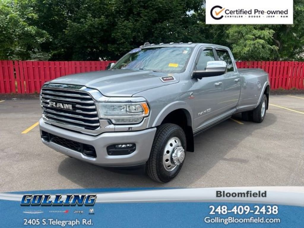 Certified 2020 Ram 3500 Laramie Longhorn Truck