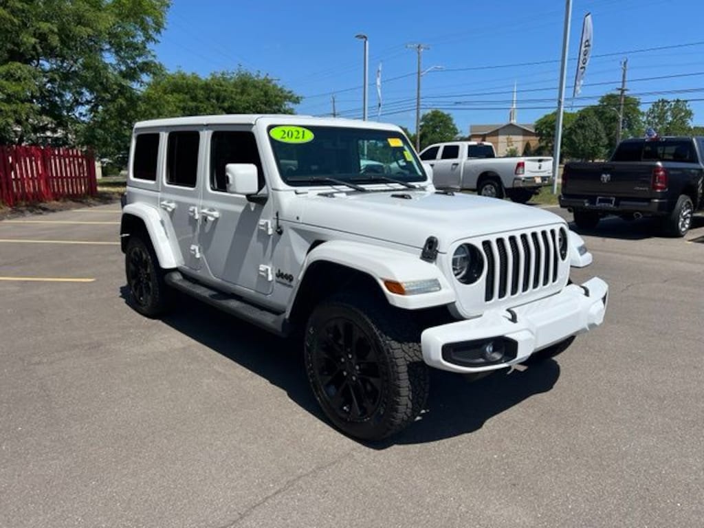 Certified 2021 Jeep Wrangler Unlimited Sahara High Altitude SUV