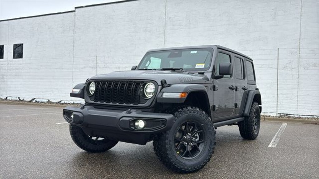 New 2026 Jeep Wrangler 4-DOOR WILLYS Sport Utility