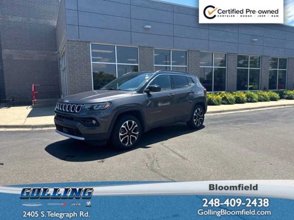 Certified 2024 Jeep Compass Limited SUV