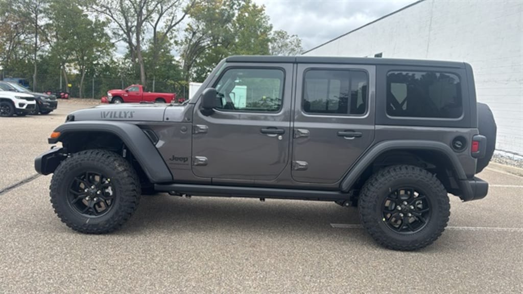 New 2026 Jeep Wrangler 4-DOOR WILLYS Sport Utility