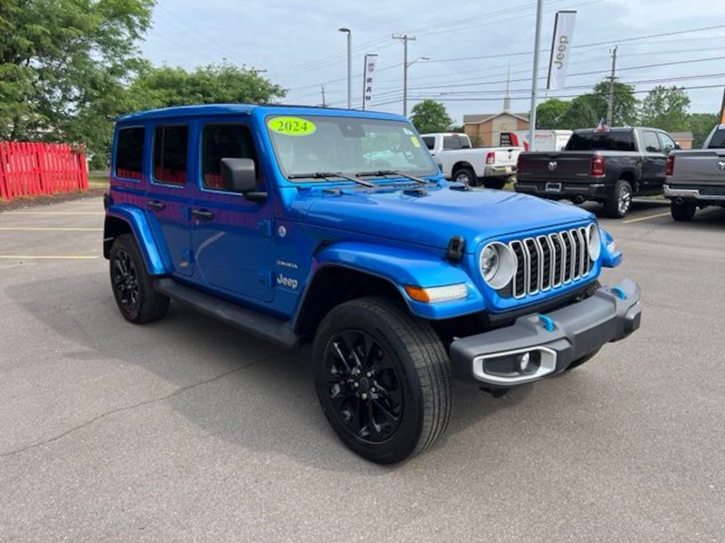 Certified 2024 Jeep Wrangler Sahara 4xe SUV