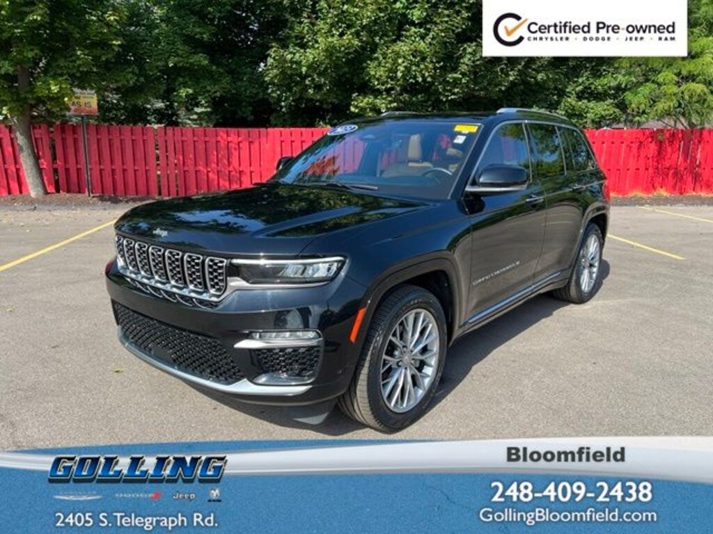 Certified 2023 Jeep Grand Cherokee Summit SUV
