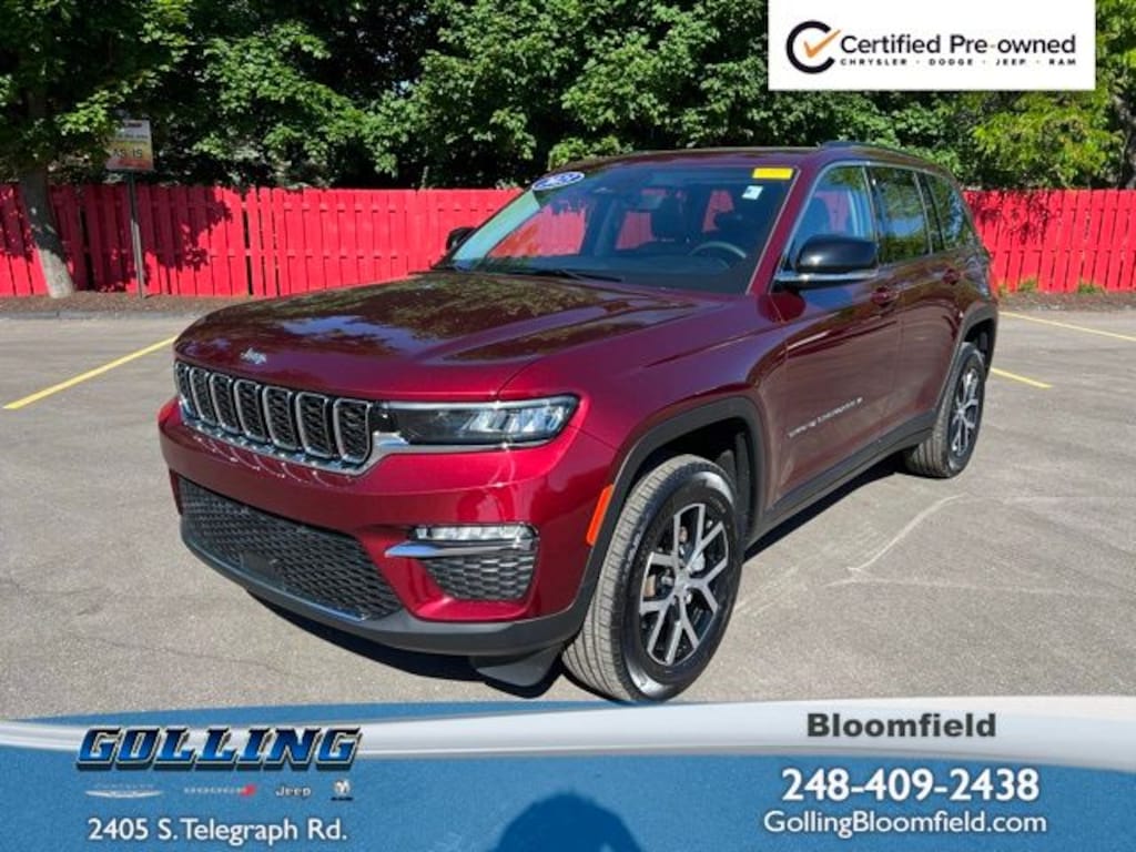 Used 2023 Jeep Grand Cherokee Limited SUV