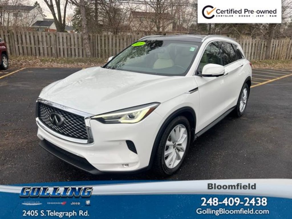 Certified 2019 INFINITI QX50 Essential SUV