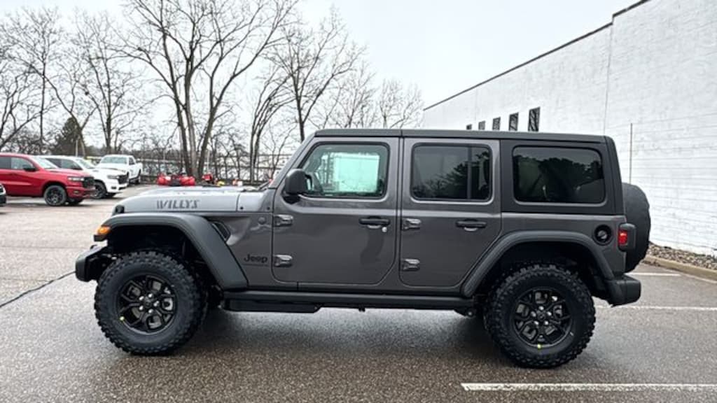 New 2026 Jeep Wrangler 4-DOOR WILLYS Sport Utility