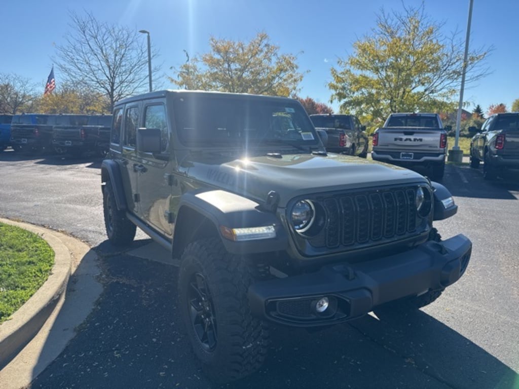 New 2026 Jeep Wrangler 4-DOOR WILLYS Sport Utility