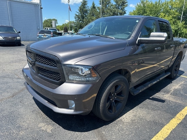 Certified 2018 RAM Ram 1500 Pickup Night with VIN 1C6RR7MT1JS208850 for sale in Chelsea, MI