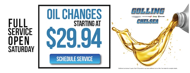Car Service Specials | Ann Arbor & Jackson, MI | Golling ...