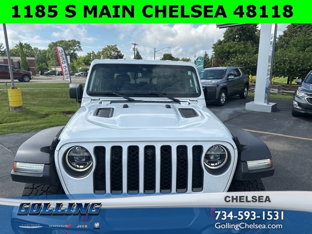 Used 2022 Jeep Gladiator Rubicon with VIN 1C6JJTBG2NL143655 for sale in Chelsea, MI