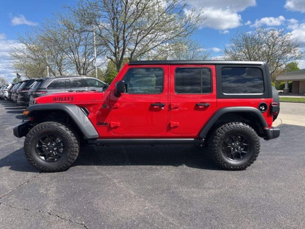 New 2026 Jeep Wrangler 4-DOOR WILLYS Sport Utility