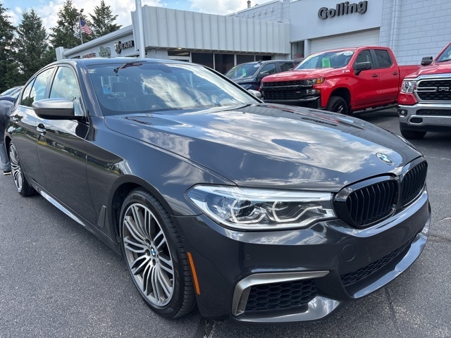 Certified 2018 BMW 5 Series M550i with VIN WBAJB9C5XJB050143 for sale in Chelsea, MI