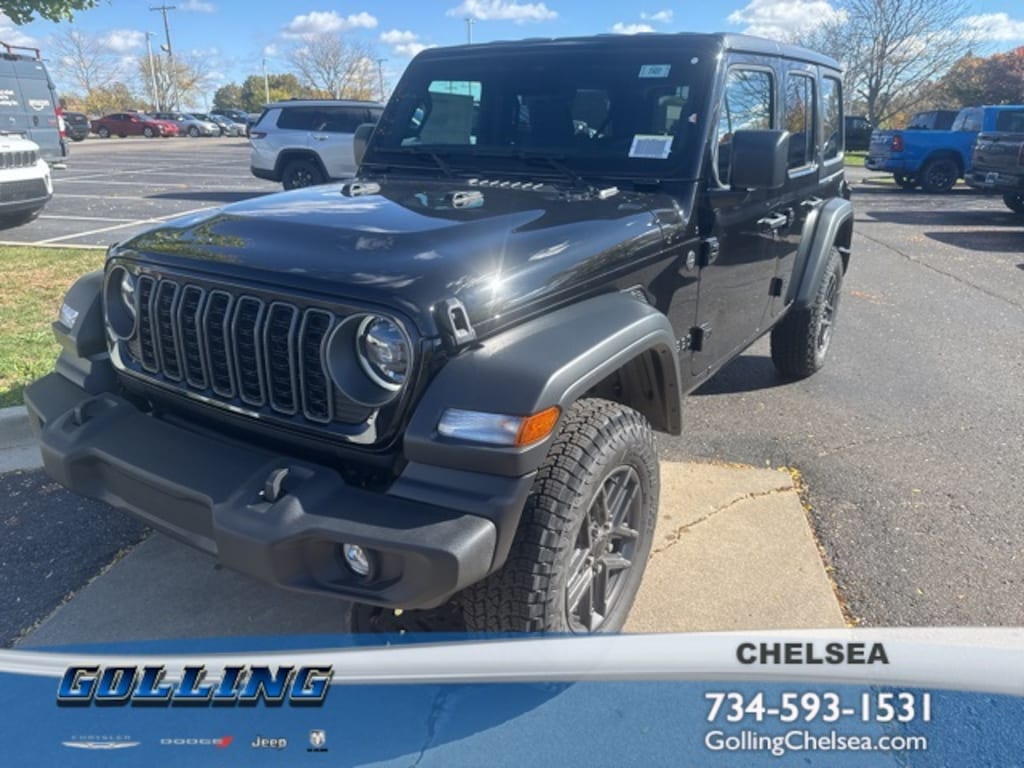 New 2026 Jeep Wrangler 4-DOOR SPORT S Sport Utility