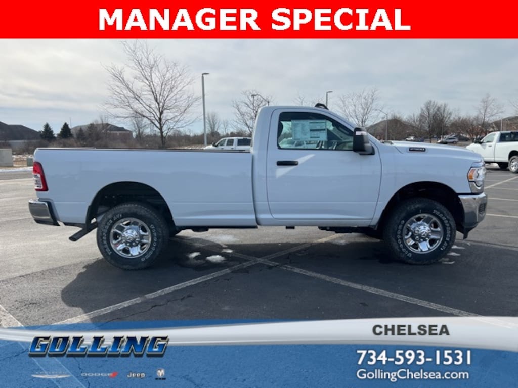 New 2024 Ram 2500 TRADESMAN REGULAR CAB 4X4 8' BOX Pickup