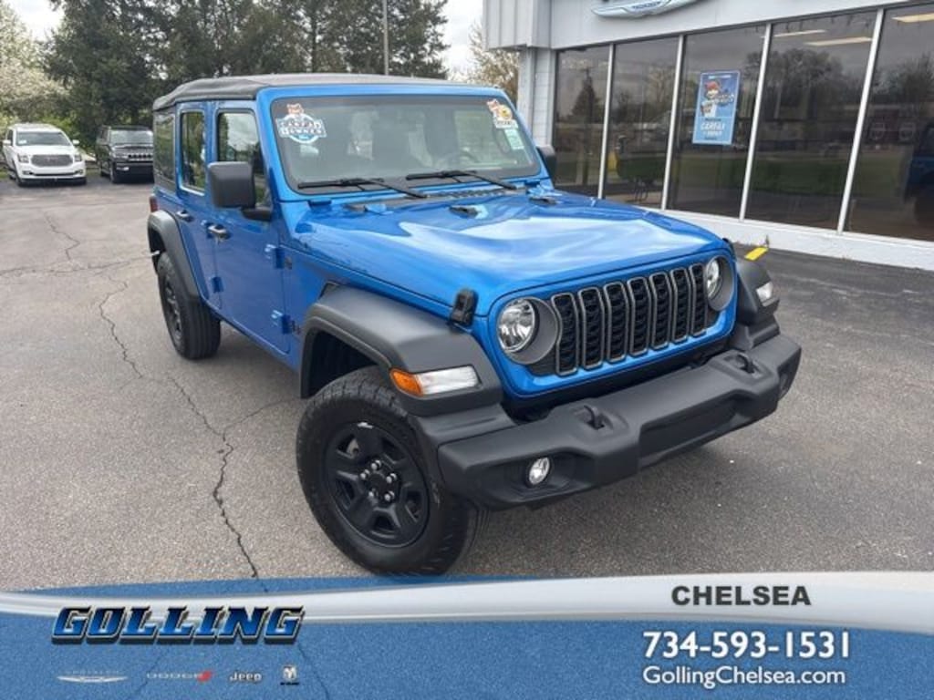 Certified 2025 Jeep Wrangler Sport SUV