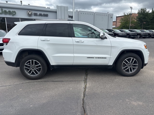 Certified 2021 Jeep Grand Cherokee Limited with VIN 1C4RJFBG5MC508860 for sale in Chelsea, MI