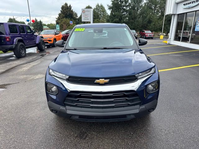 Used 2022 Chevrolet Trailblazer LS with VIN KL79MMS29NB013260 for sale in Chelsea, MI
