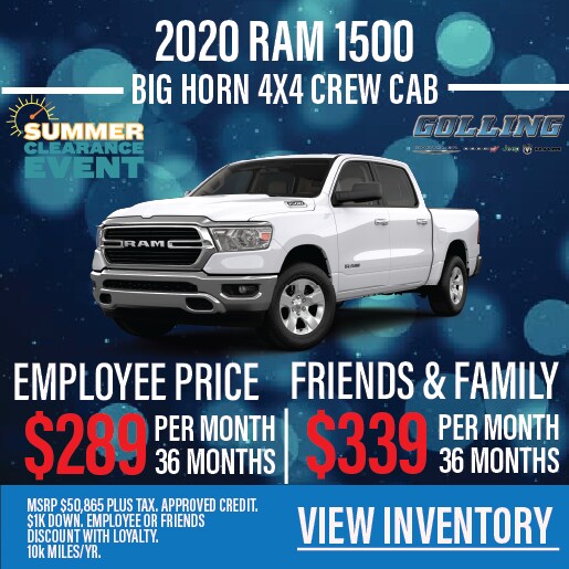 ram 1500 offers
