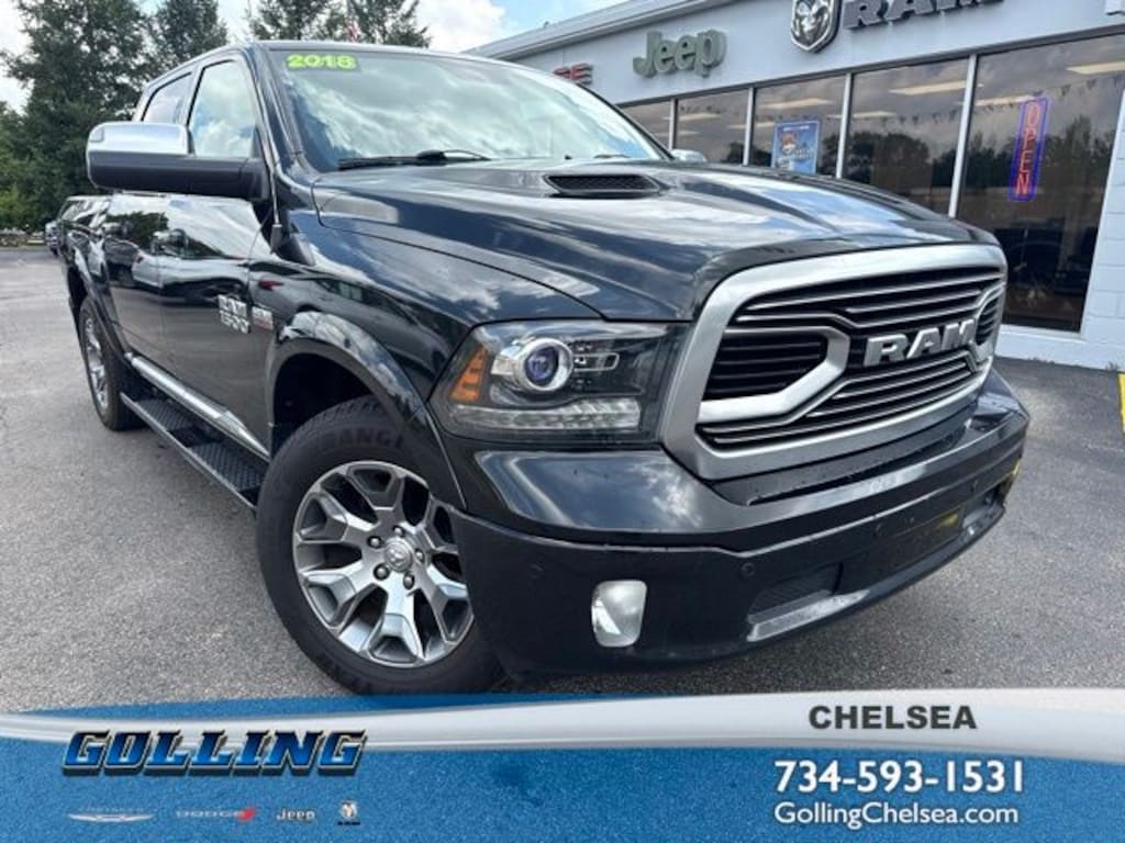 Used 2018 Ram 1500 Laramie Longhorn Truck