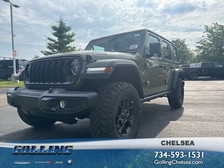2025 Jeep Wrangler 4-DOOR WILLYS Sport Utility