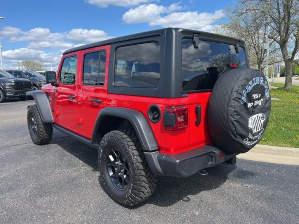 New 2026 Jeep Wrangler 4-DOOR WILLYS Sport Utility