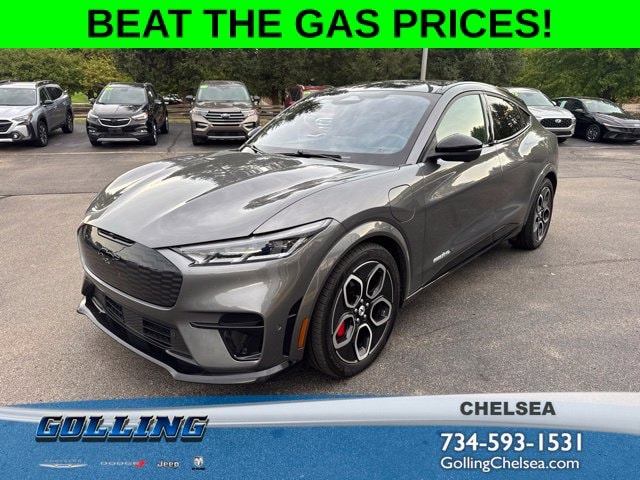 Used 2023 Ford Mustang Mach-E GT AWD with VIN 3FMTK4SE6PMA05486 for sale in Chelsea, MI