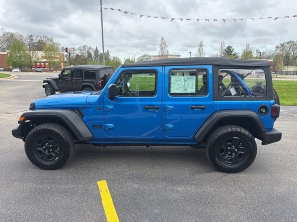 Certified 2025 Jeep Wrangler Sport SUV