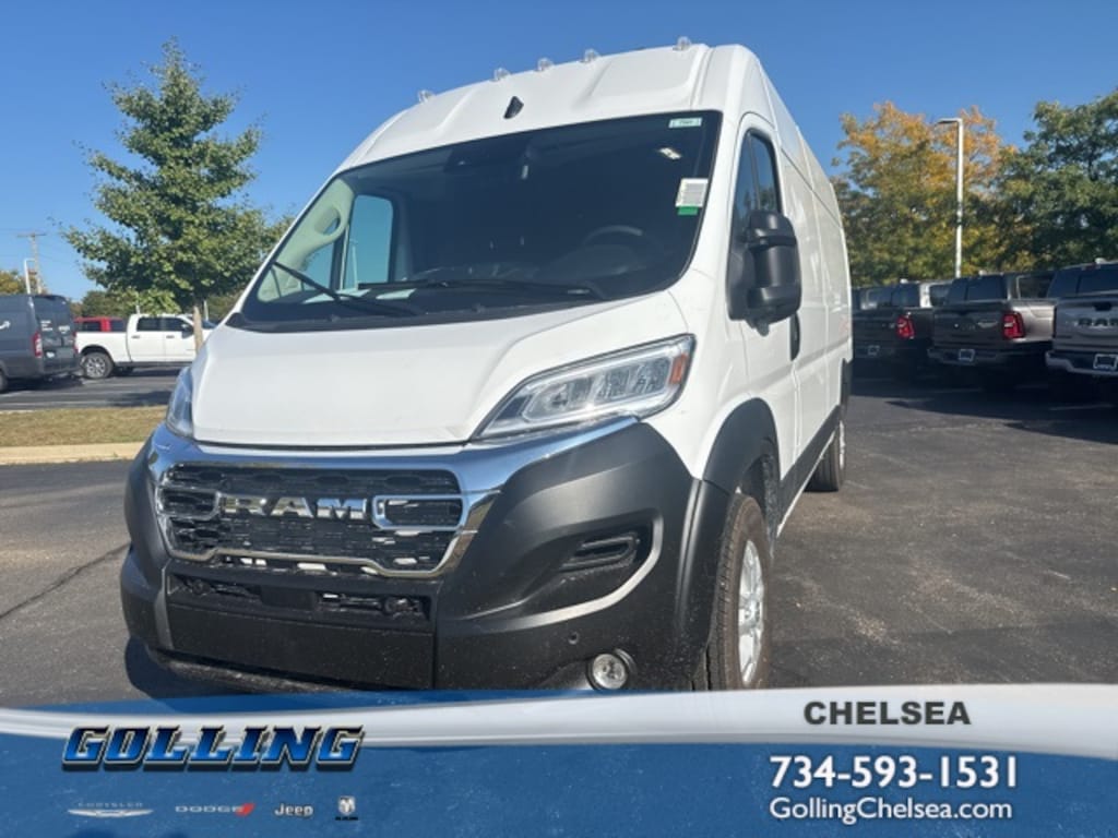 New 2026 Ram ProMaster PROMASTER 3500 SLT CARGO VAN HIGH ROOF 159' WB EXT Cargo Van