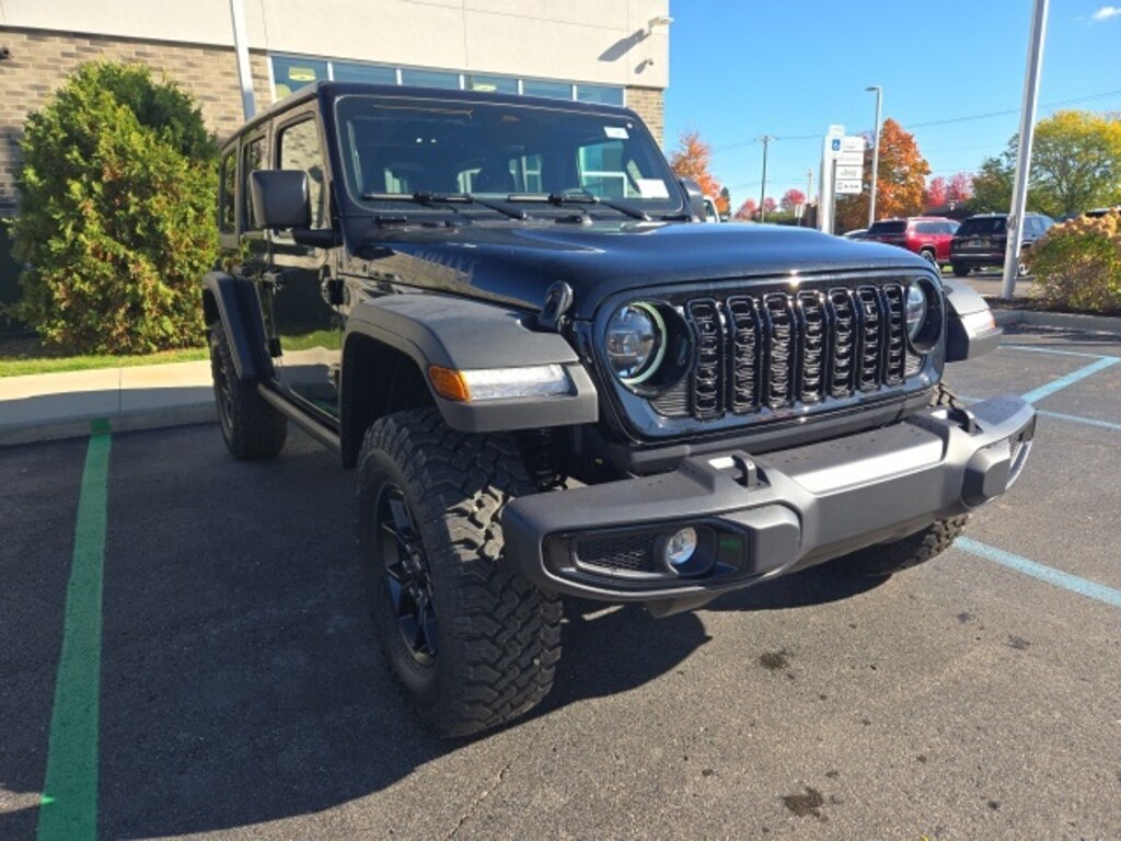 New 2026 Jeep Wrangler 4-DOOR WILLYS Sport Utility