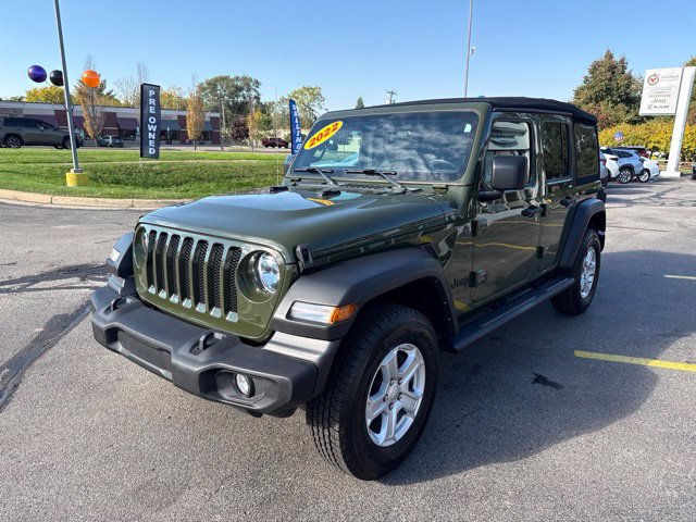 Certified 2022 Jeep Wrangler Unlimited Sport S SUV