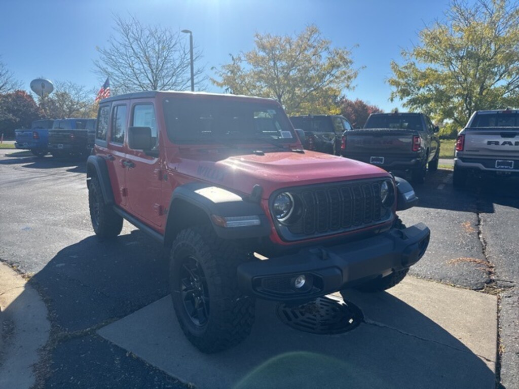 New 2026 Jeep Wrangler 4-DOOR WILLYS Sport Utility